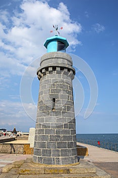 Teignmouth Lighthouse in Devon