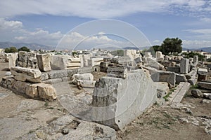 View of Telesterion, ancient Eleusis