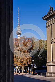 View of the Television Tower from Museumsinsel