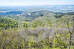 View from Tematin castle, Slovakia