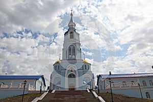 View at Temple of Kazan icon of the mother of god in Saransk, Repulic Mordovia
