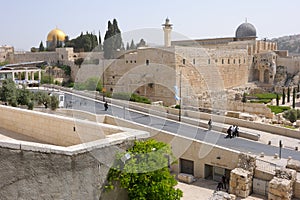 View of the Temple Mount, Jerusalem