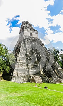 View of Temple No. 1t, Tikal, UNESCO World Heritage Site, Tikal National Park, Peten, Guatemala