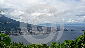 The View of Ternate City from Maitara Peak