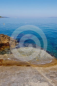 View from the terrace on Blace bay