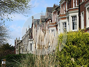 View of Terraced Houses in Northampton