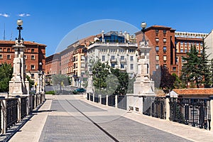 View of Teruel from the Viaduct, Spain