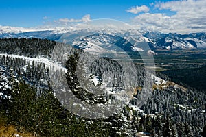 View from Teton Pass Highway