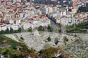 View of Tetouan in Morocco, North Africa