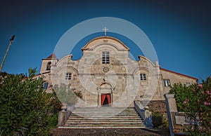 Sanctuary of the Madonna del Mirteto, La Spezia, Ligury, Italy photo