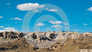 View on Tholing Tibet Time laps