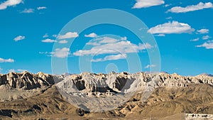 View on Tholing Tibet Time laps