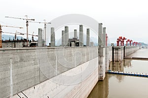 View of the Three Gorges Dam