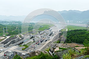 View of the Three Gorges Dam
