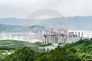 View of the Three Gorges Dam