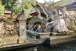 View Tirta Empul means Holy Spring in Bali