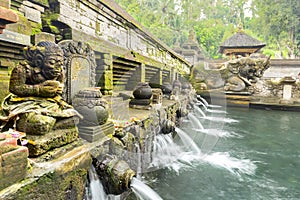 View Tirta Empul means Holy Spring in Balinese