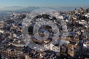 View to Albayzin, Granada, Spain