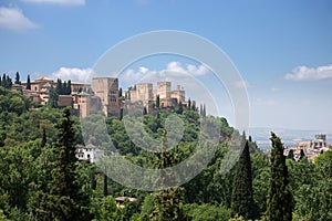 View to Alhambra form Sacromonte village