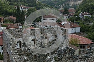 View to ancient Melnik town