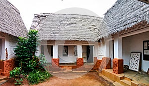 View to Besease Traditional Asante Shrine at,Ejisu, Kumasi, Ghana