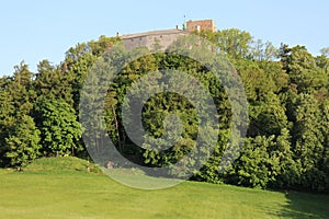 View to Buchlov castle