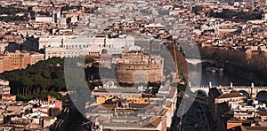View to Castel Sant'Angelo photo