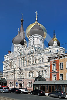 View to Cathedral Of Great Martyr And Healers Panteleimon in Odesa, Ukraine photo