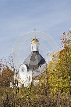 View to the Church of St. Cyprian