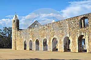 View to Convento de Cuilapam in Oaxaca photo