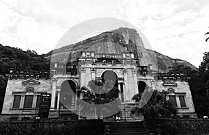 View to Cristo Redentor From Parque Lage photo