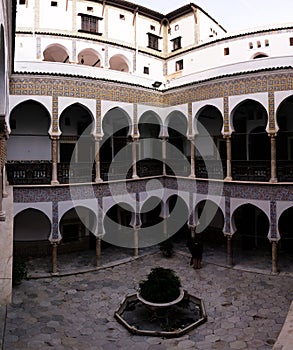View to Dar Mustapha Pacha Palace, Casbah of Algiers, Algeria
