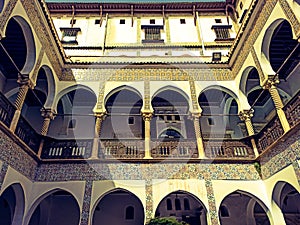 View to Dar Mustapha Pacha Palace, Casbah of Algiers, Algeria