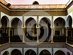 View to Dar Mustapha Pacha Palace, Casbah of Algiers, Algeria