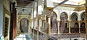 View to Dar Mustapha Pacha Palace, Casbah of Algiers, Algeria