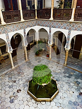 View to Dar Mustapha Pacha Palace, Casbah of Algiers, Algeria