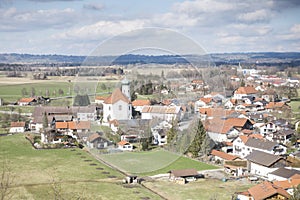 View to Eschenlohe