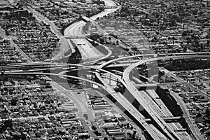 View to flyover in Los Angeles