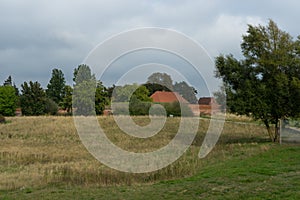 View to the german city Doemitz photo