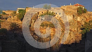 View to Guzelyurt town of Aksaray Province in the Central Anatolia region of Turkey