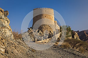 View to heritage village in Hatta