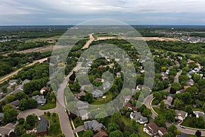 View to Horizon Over Single Family Homes