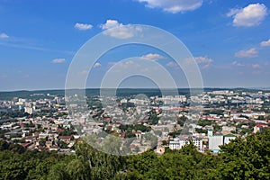 View to the house-tops in Lvov city