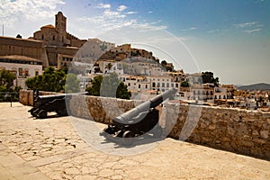 View to the island ibiza