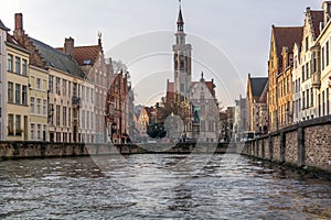 View to Jan van Eyckplein Jan van Eyck Square viewed from a nearby canal