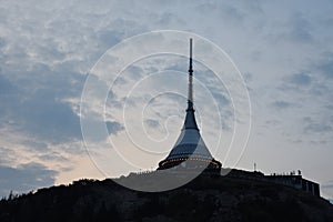 View to JeÅ¡tÄ›d in Czech republic