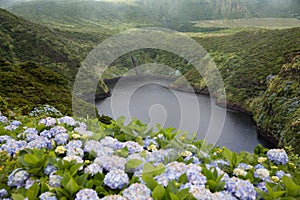 Lagoa Comprida, Flores, Azores, Portugal photo