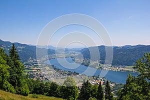 View To Lake Ossiach From Gerlitzen