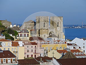 View to Lisbon castle