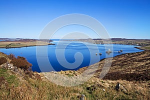 Loch Ewe Bay, Scotland photo